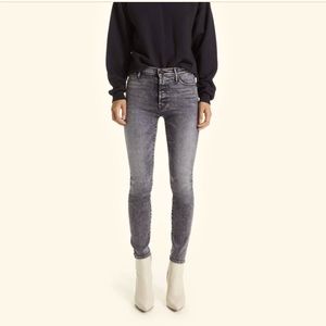 NWOT Mother high waisted jeans in train stops. Sold out!